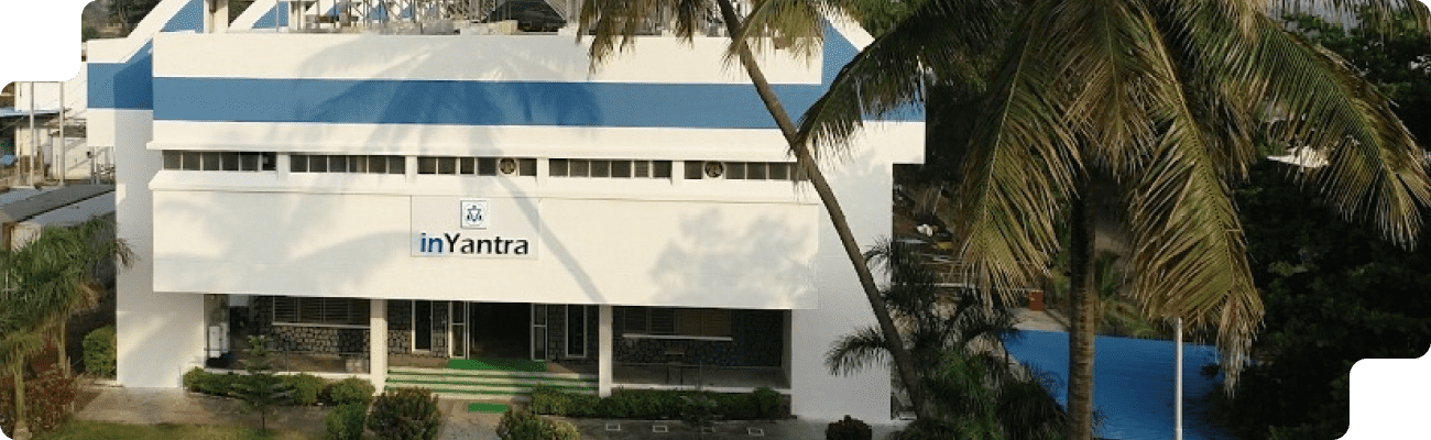 An building with name inYantra and logo