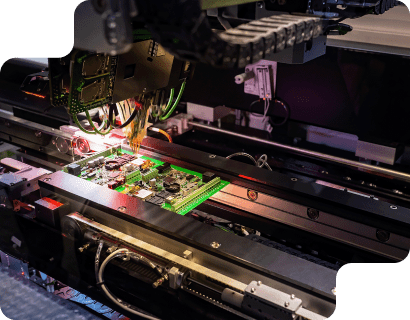 inYantra PCB assembly process with advanced machinery