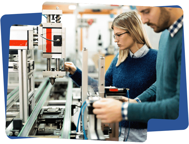 inYantra's staff showcasing new electronic manufacturing project